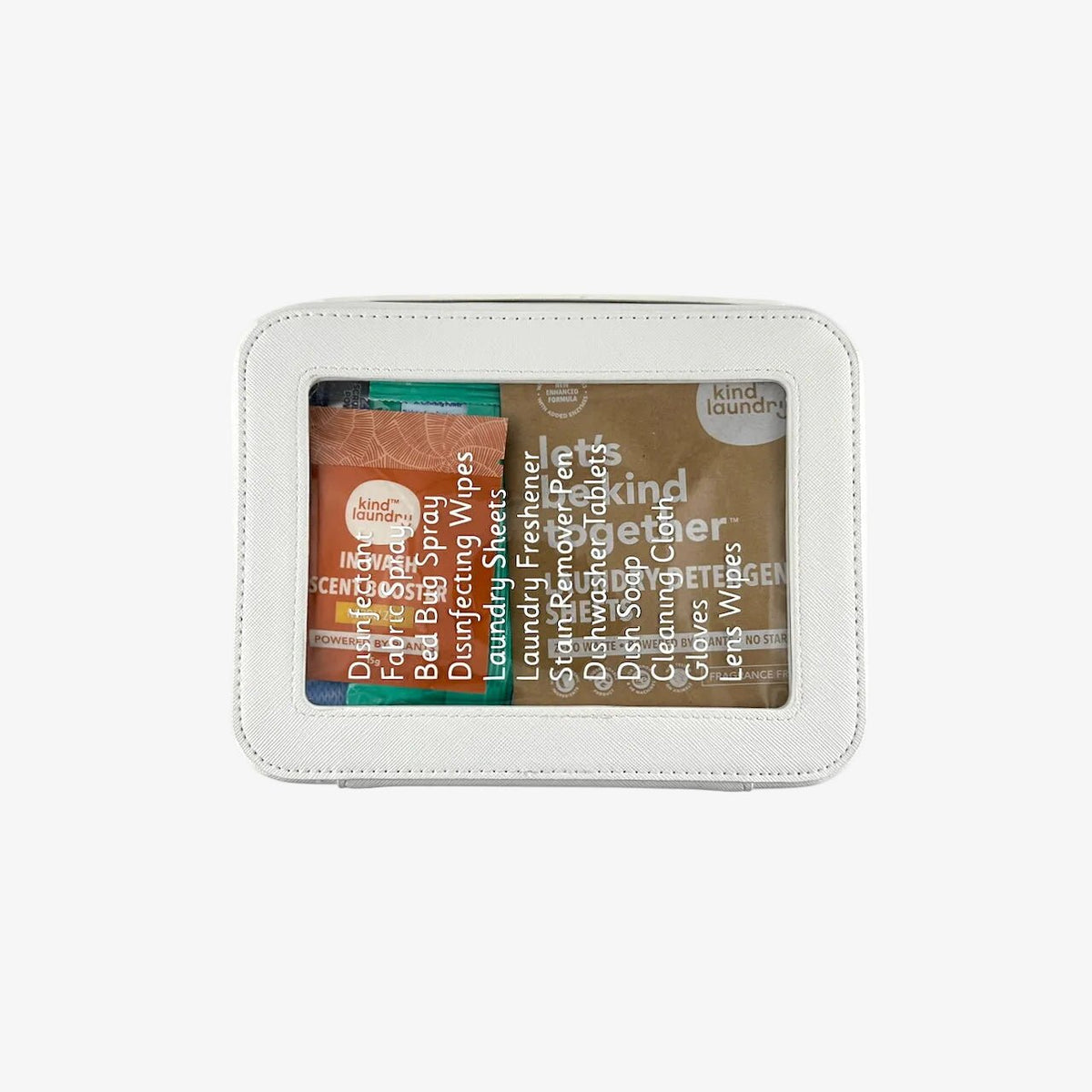 Complete Travel Cleaning Kit - White - CarrieAway