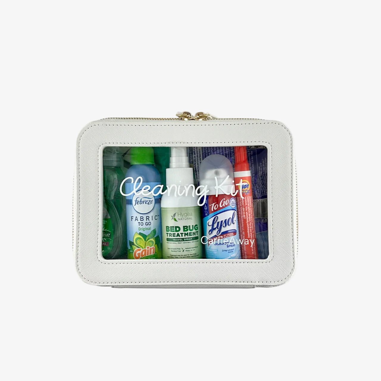 Complete Travel Cleaning Kit - White - CarrieAway