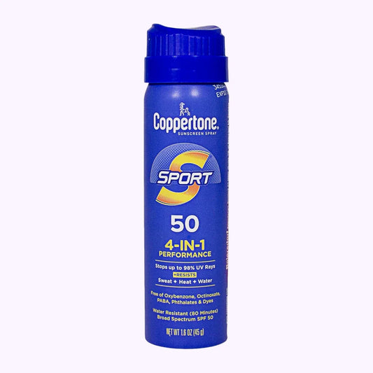 Coppertone Sport Sunscreen SPF 50 Spray 1.6 oz