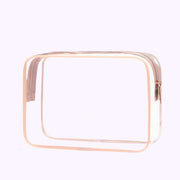 Susie Rose Trim Medium Cosmetic Bag - CarrieAway
