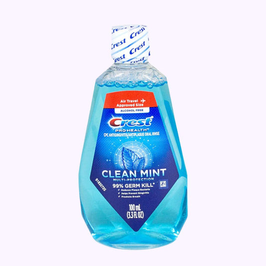 Crest Pro Health Clean Mint Mouthwash 3.3 Oz