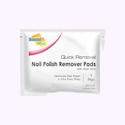 Diamond Nail Polish Remover Wipes with Aloe Vera, Acetone 1 Ct - CarrieAway