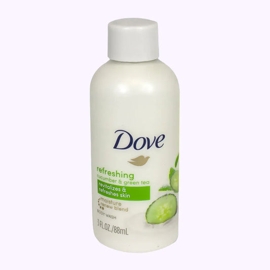 Dove Body Cucumber & Green Tea Moisture Body Wash 3 Oz