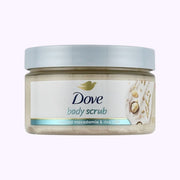 Dove Crushed Macadamia and Rice Milk Body Scrub 3.5 Oz - CarrieAway