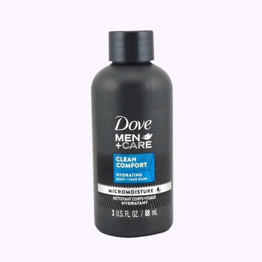 Dove Men + Care Clean Comfort Body & Face Wash 3 Oz