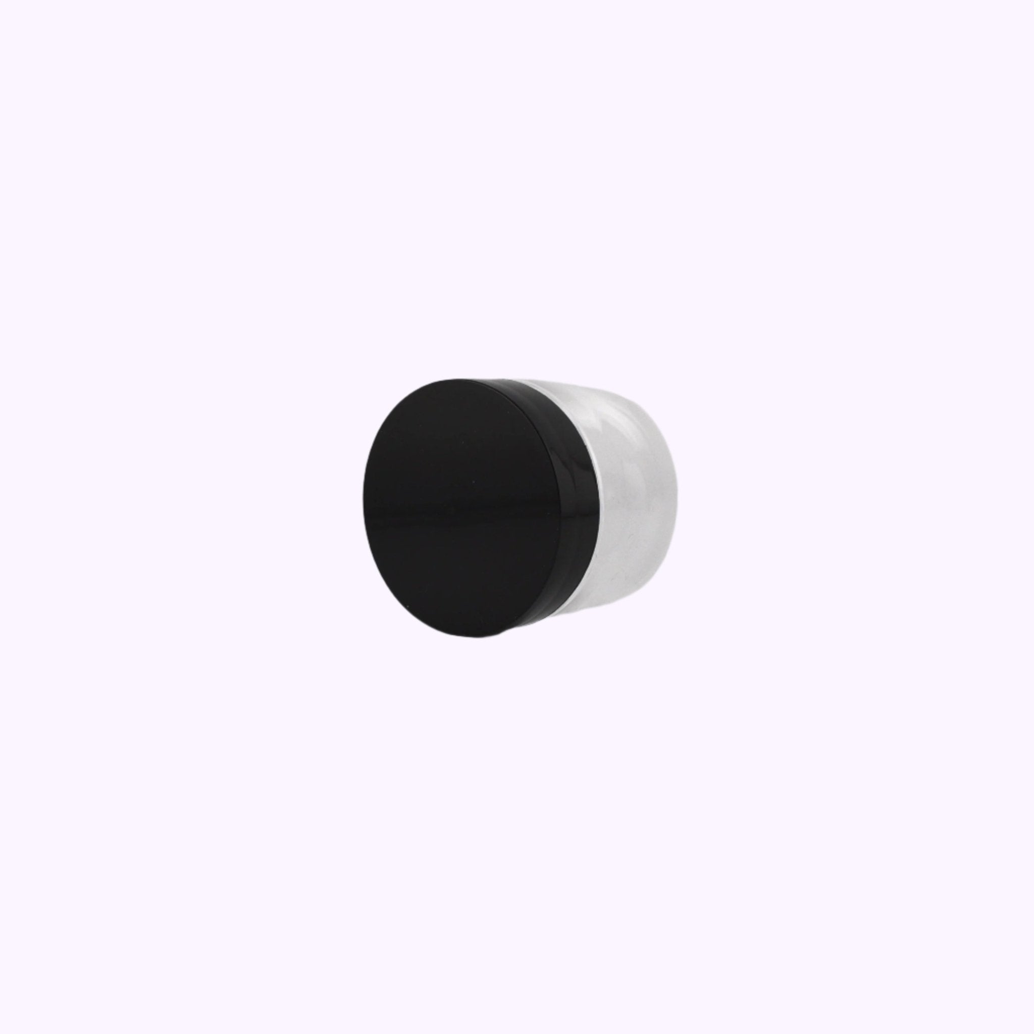 Empty Clear Container Black Lid 1.69 Oz - CarrieAway