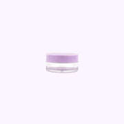 Empty Clear Container Purple Lid .35 Oz - CarrieAway
