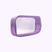 Evie Lilac Medium Cosmetic Bag - CarrieAway