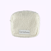 Alie Beige - Extra Small Cosmetic Bag - CarrieAway