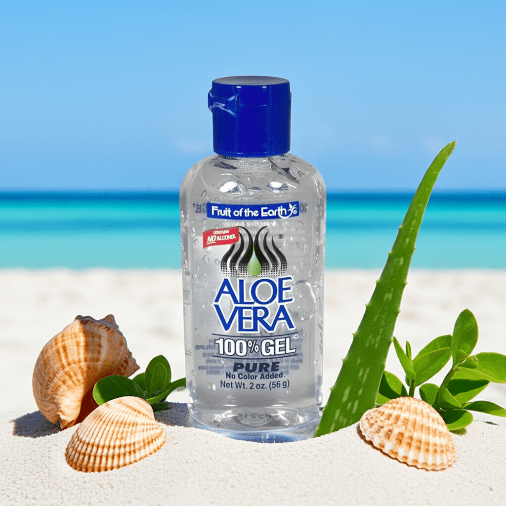 Fruit of the Earth 100% Aloe Vera Gel 2 Oz - CarrieAway