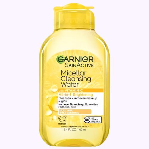 Garnier Micellar Cleansing Water All - in - 1 Brightening 3.4 Oz - CarrieAway
