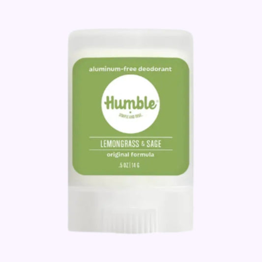 Humble Lemongrass & Sage Original Travel Deodorant .5 Oz