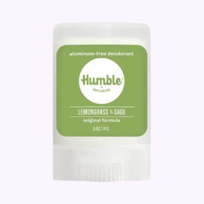 Humble Lemongrass & Sage Original Travel Deodorant .5 Oz - CarrieAway