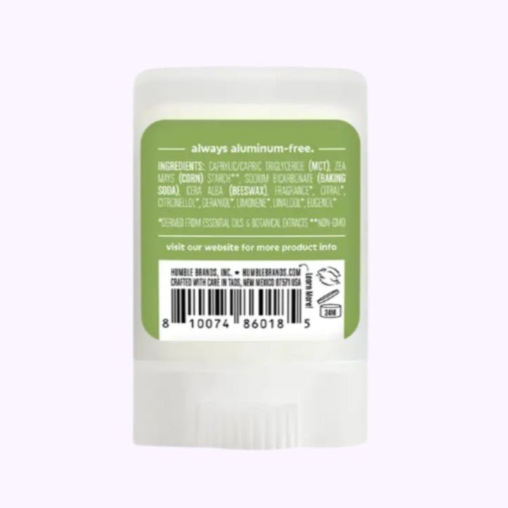 Humble Lemongrass & Sage Original Travel Deodorant .5 Oz - CarrieAway