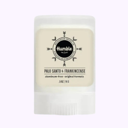 Humble Palo Santo & Frankincense Original Travel Deodorant .5 Oz