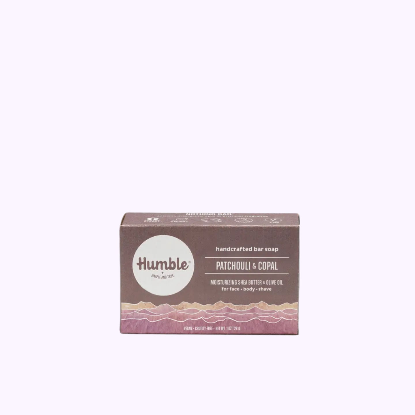 Humble Patchouii & Copal Travel Soap Bar 1 Oz - CarrieAway