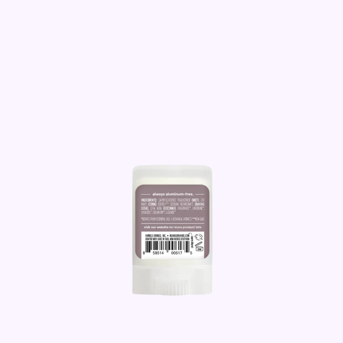 Humble Patchouli & Copal Original Travel Deodorant .5 Oz - CarrieAway