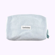 Jerie Bag Spring Blue Large Cosmetic Bag - CarrieAway