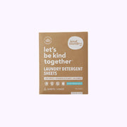 Kind Laundry Chemical - Free Soap Sheets Ocean Breeze 6 ct - CarrieAway Travel Size
