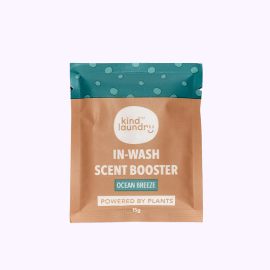 Kind Laundry In-Wash Scent Booster Travel Pack Ocean Breeze Scent .53 Oz