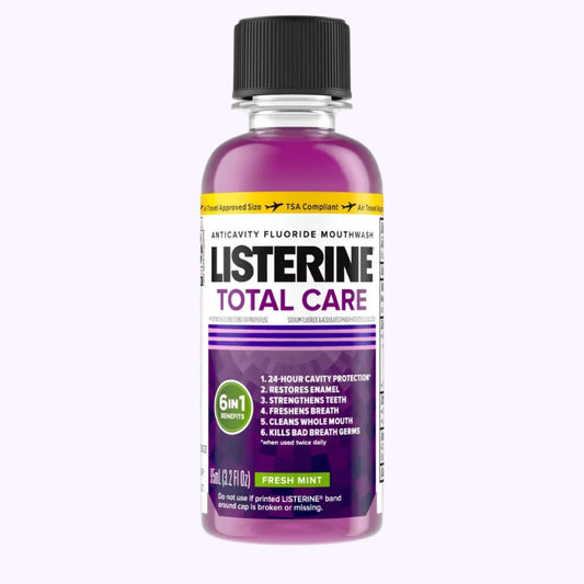 Listerine Mouthwash Total Care Fresh Mint 3.2 Oz
