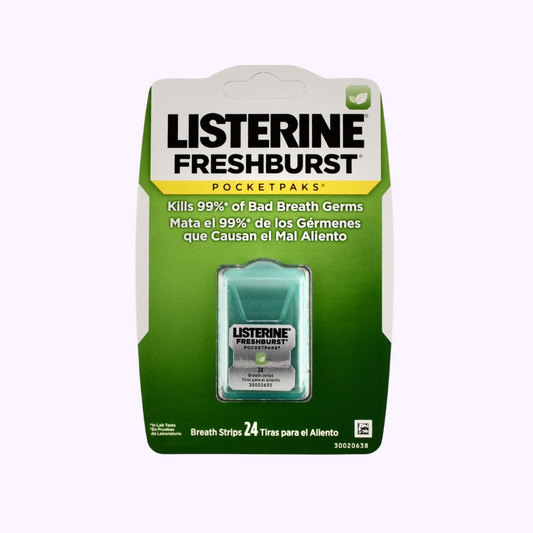 Listerine PocketPaks Freshburst Breath Strips 24 Ct