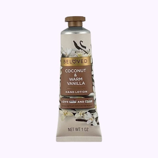 Love Beauty & Planet Beloved Coconut and Warm Vanilla Hand Lotion 1 Oz - CarrieAway
