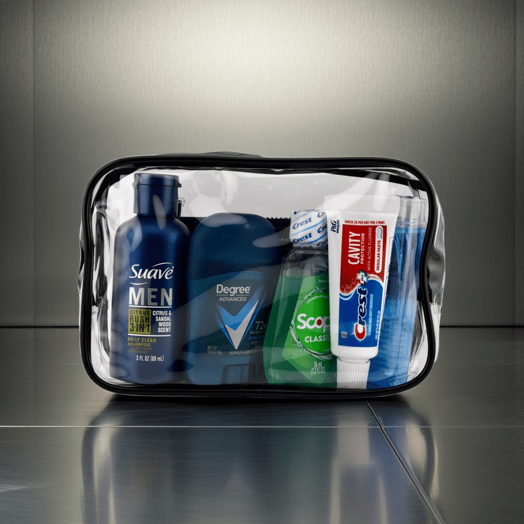 Men's Weekender Travel Kit TSA Compliant - CarrieAway