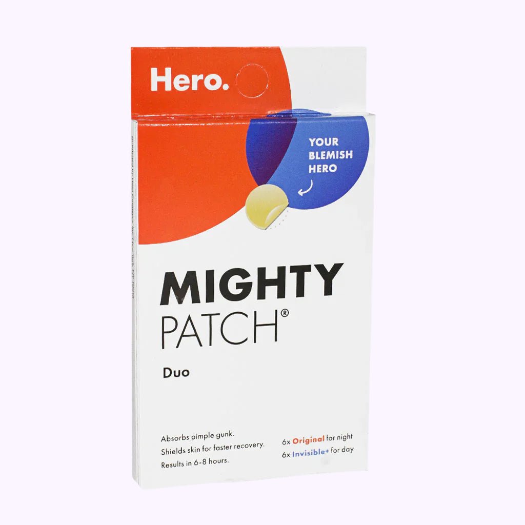 Hero Mighty Patch Duo Day & Night Pimple Rescue Patches 12 Ct - CarrieAway Travel Size