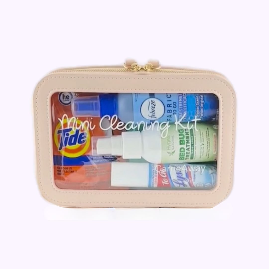 Mini Cleaning Kit Pink - CarrieAway