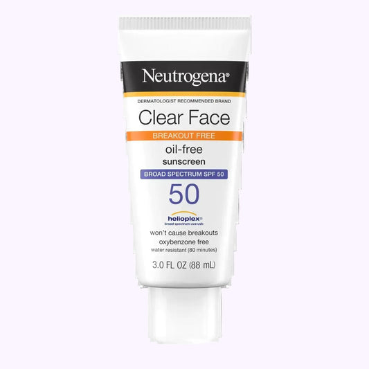 Neutrogena Clear Face Liquid Lotion SPF 50 3 Oz - CarrieAway