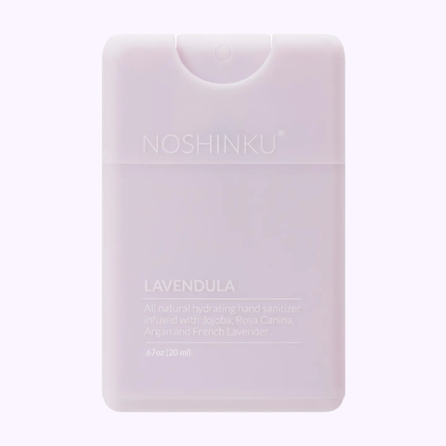 Noshinku Lavendel Feuchtigkeitsspendendes Taschen-Handdesinfektionsmittel 0,67 oz
