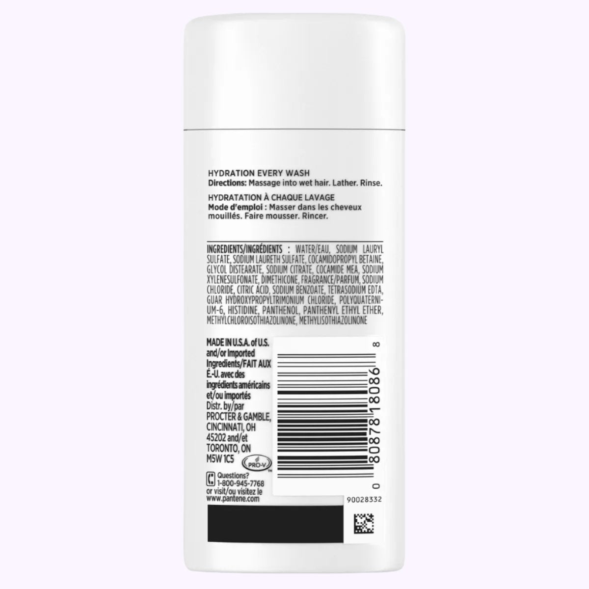 Pantene Pro-V Daily Moisture Renewal Shampoo 3.38 Oz