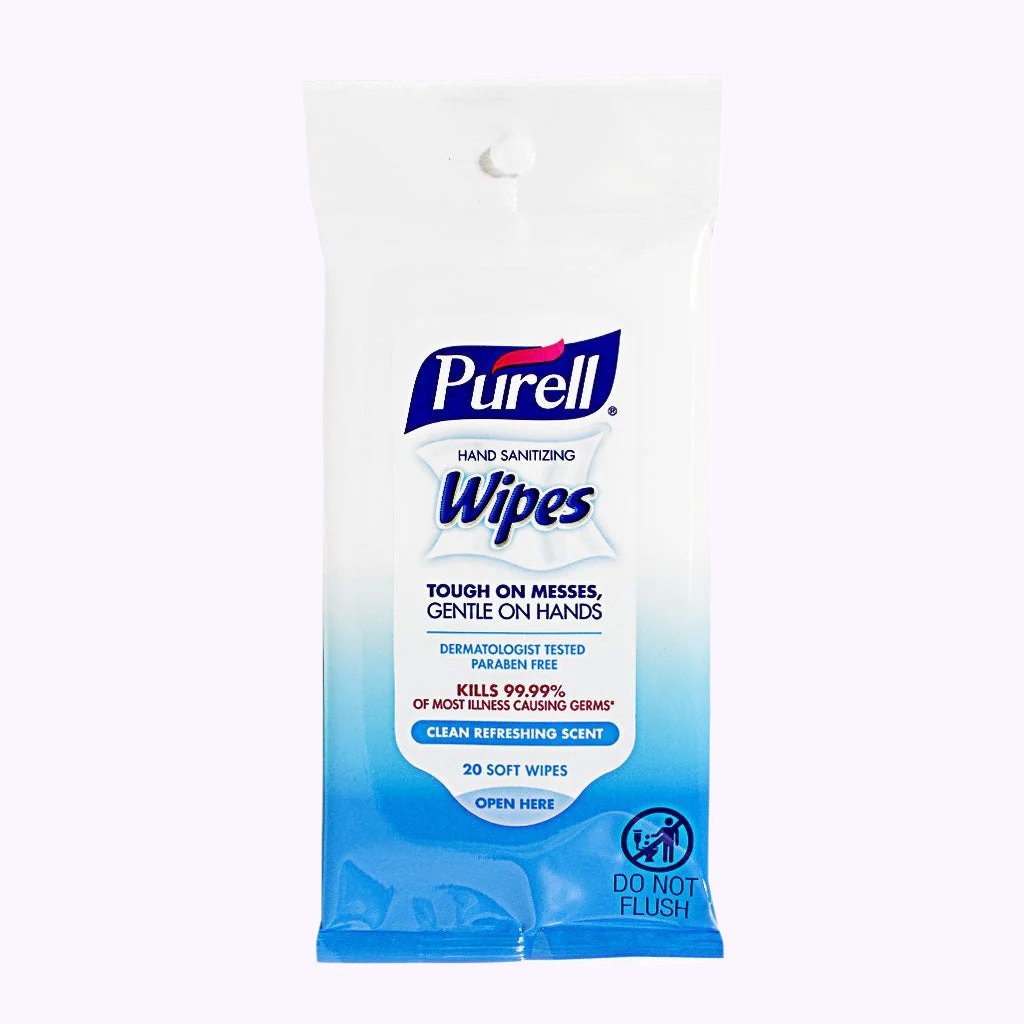 Purell Hand Sanitizer Wipes 20 Ct - CarrieAway