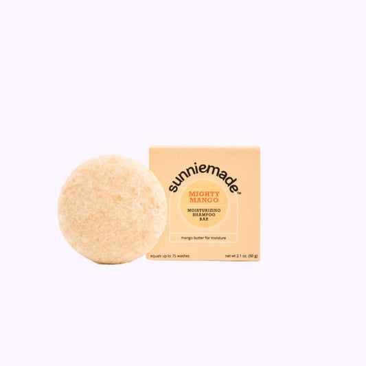 Sunniemade Mighty Mango Moisturizing Shampoo Bar 2.1 Oz