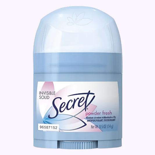 Secret Invisible Solid Antiperspirant and Deodorant Powder Fresh Scent .5 Oz