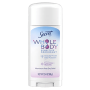 Secret Whole Body Stick Aluminum Free Deodorant Lilac 2.4 Oz - CarrieAway