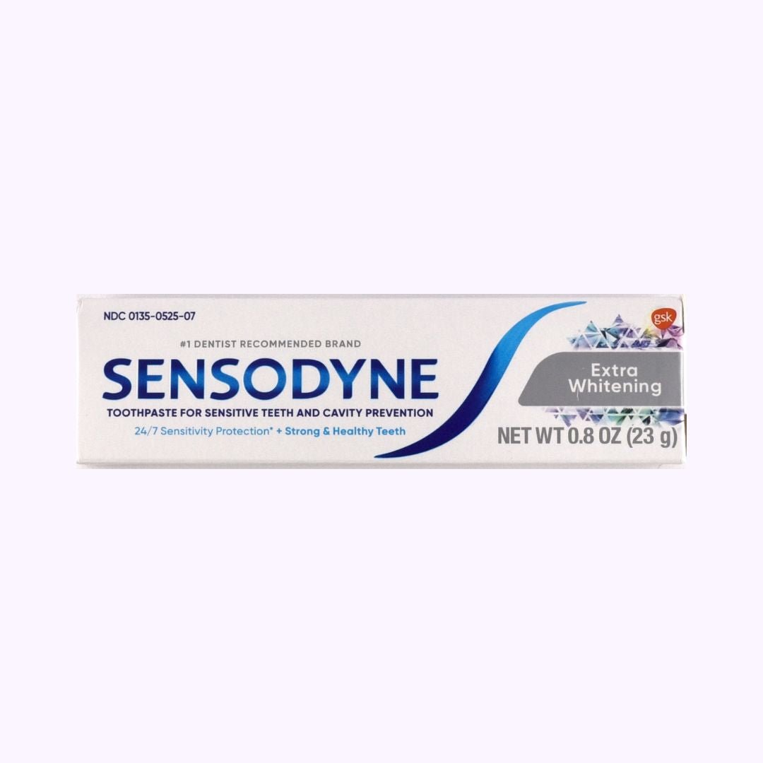 Sensodyne Extra Whitening Toothpaste .8 Oz - CarrieAway