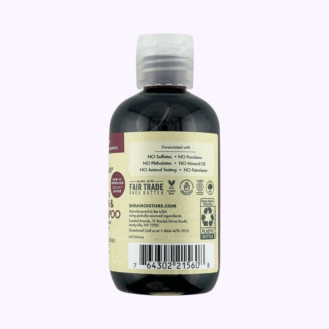 SheaMoisture Jamaican Black Castor Oil Strengthen & Restore Shampoo 3.2 Oz - CarrieAway