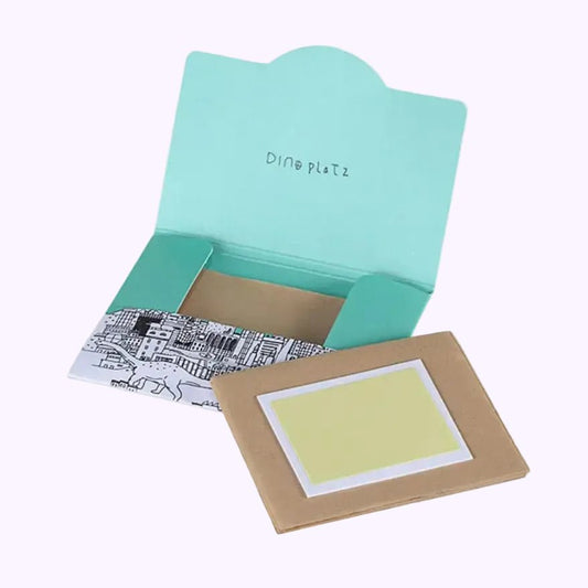 Too Cool For School Dinoplatz Oil Blotting Paper Green Tea - CarrieAway