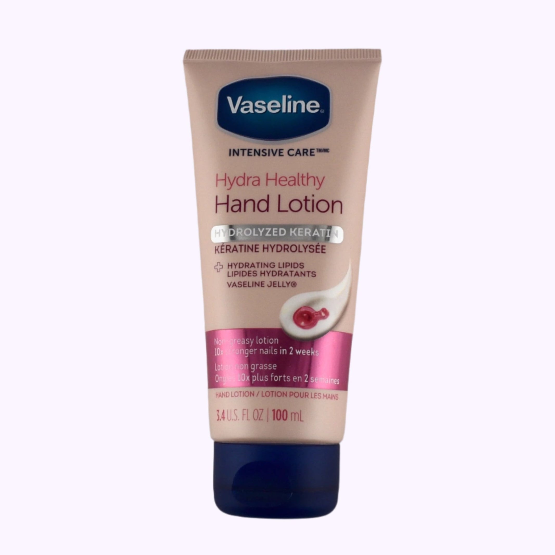 Vaseline Intensive Care Healthy Hands Stronger Nails Lotion 3.4 Oz - CarrieAway