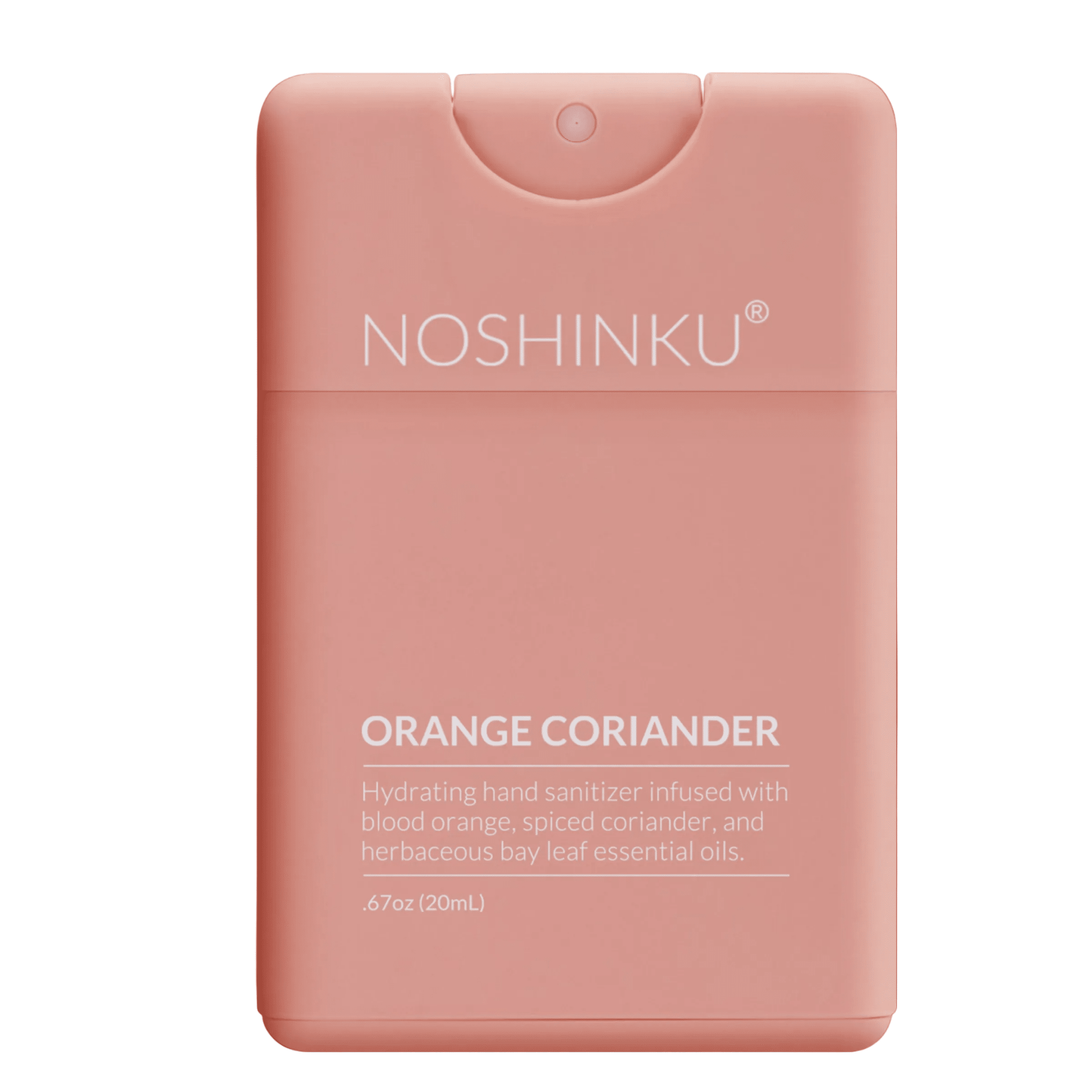 Noshinku Orange Coriander Moisturizing Hand Sanitizer .67 Oz - CarrieAway