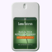 Luna Naturals Bug & Tick Repellent Spray | Citronella & Cedarwood | 40ml - CarrieAway