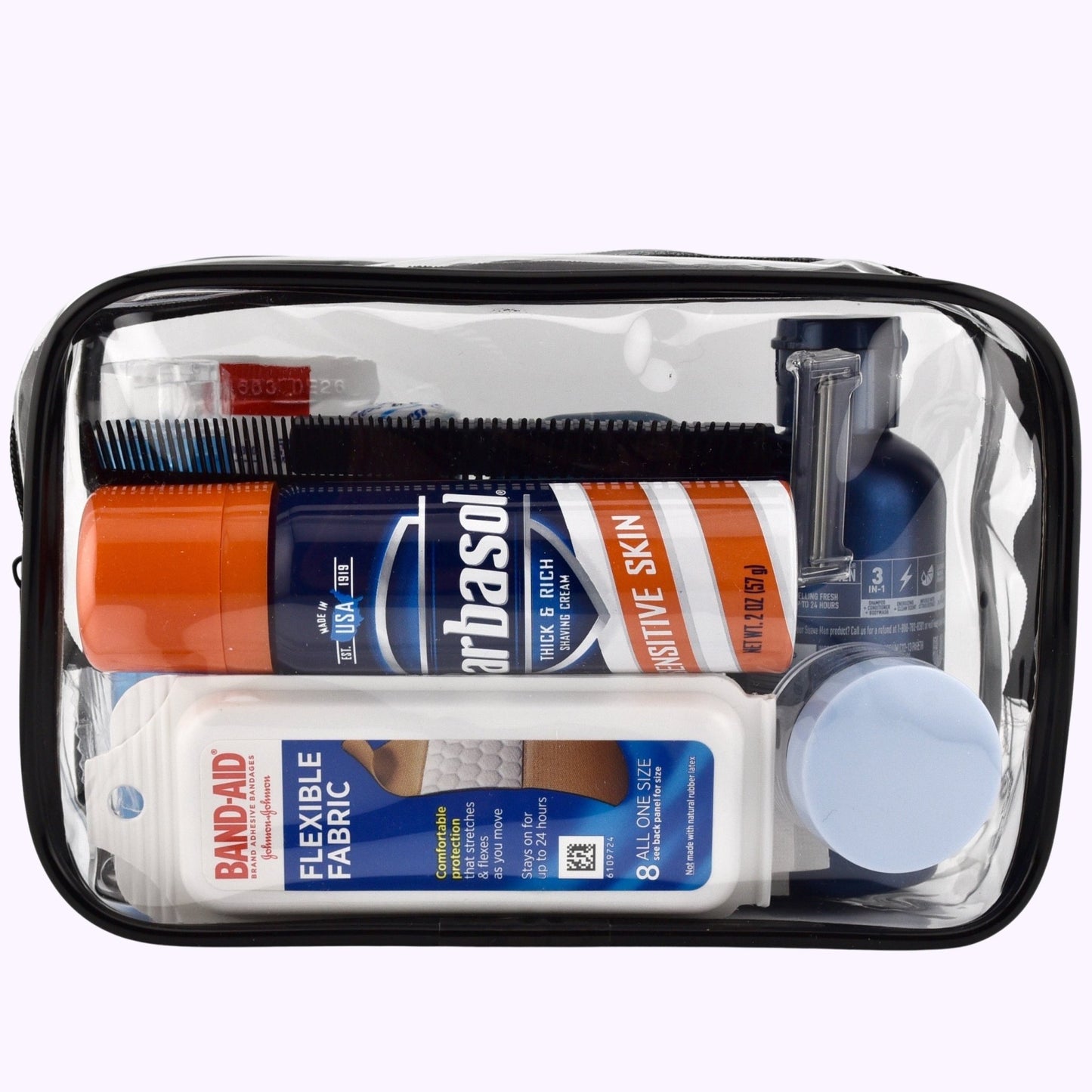 Basics-Reiseset für Herren, TSA-konform