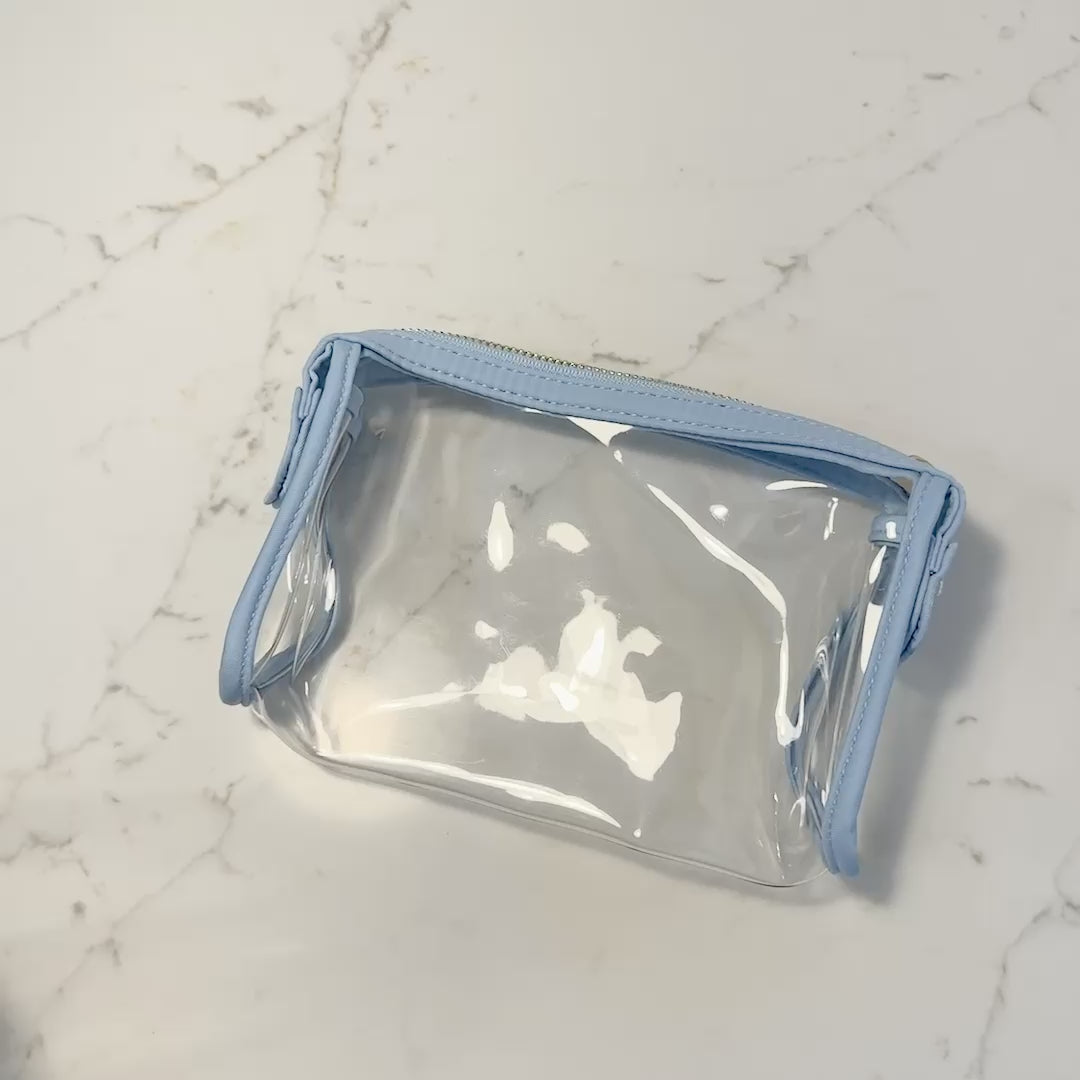 Load video: Kaylie Light Blue Small