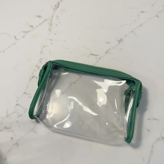 Kaylie Green Small Cosmetic Bag